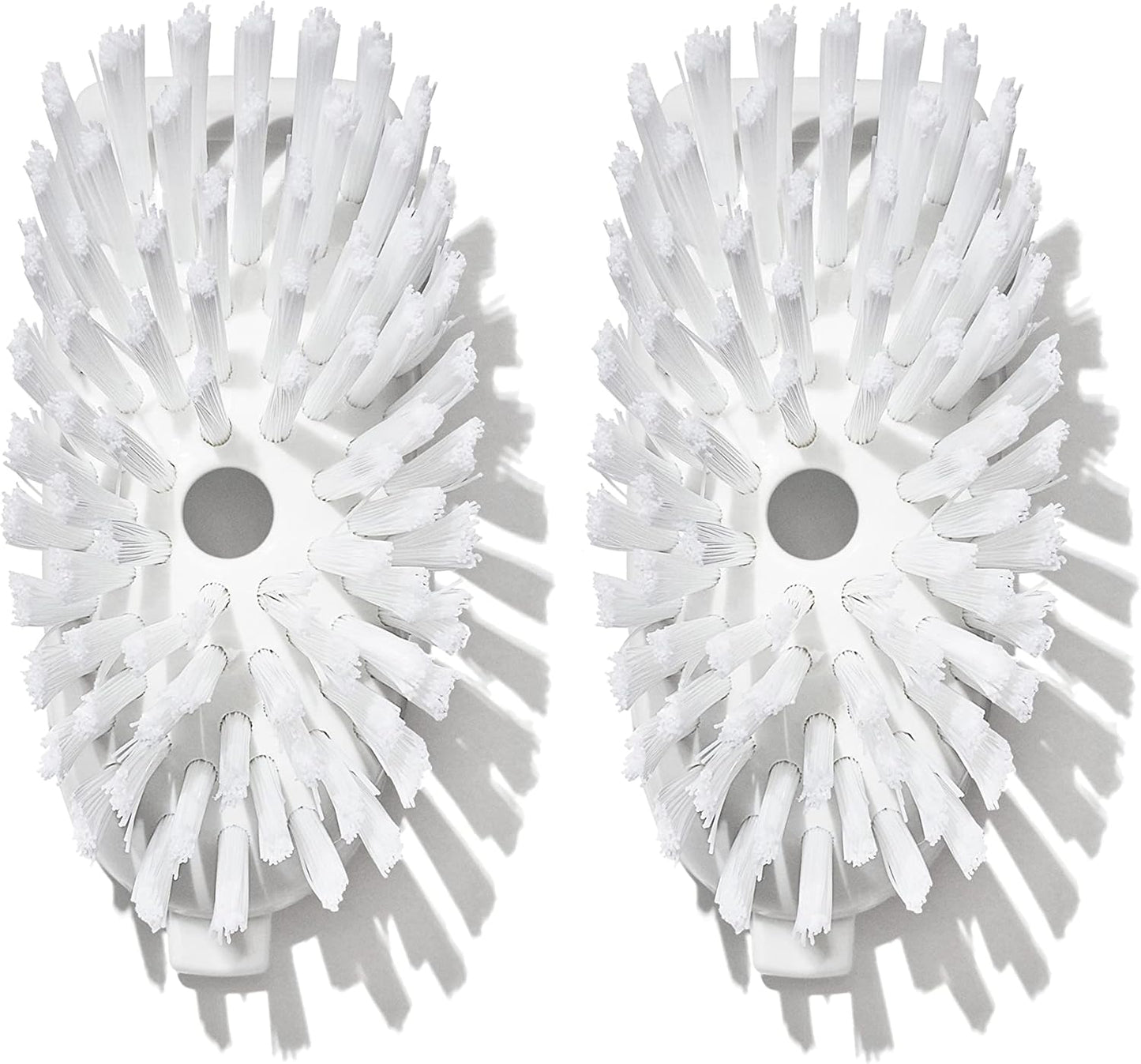 durable nylon bristles designed for non-stick surfaces