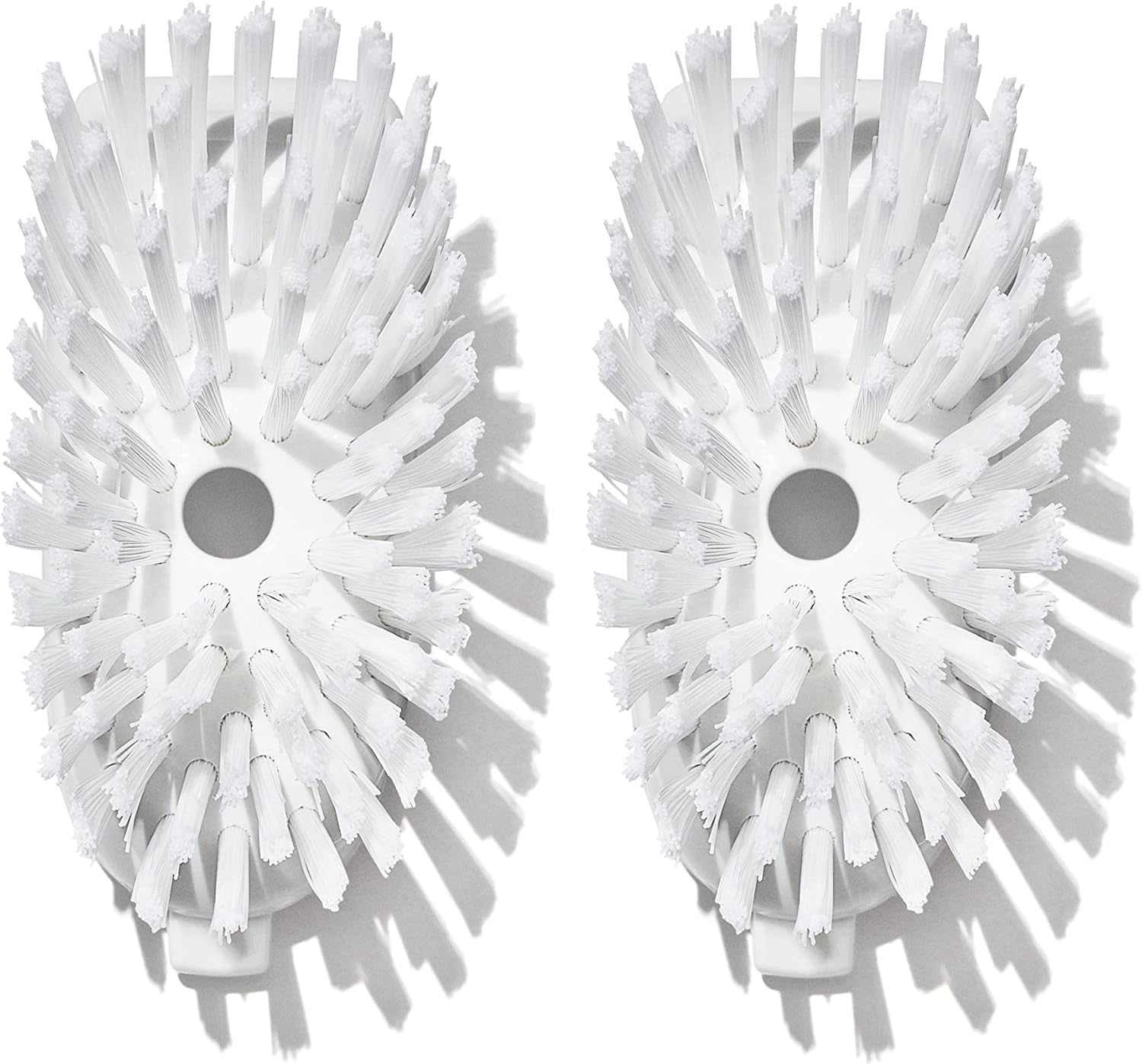 durable nylon bristles designed for non-stick surfaces
