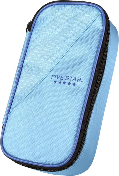 durable polyester exterior with reinforced zipper closure