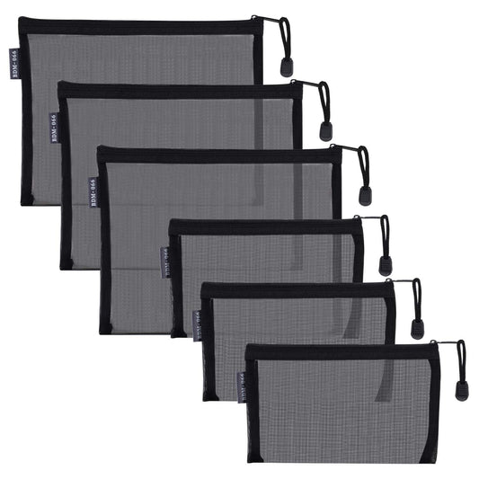 durable yet flexible nylon mesh construction that holds shape and flexes around contents