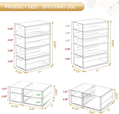 dustproof and waterproof drawer design