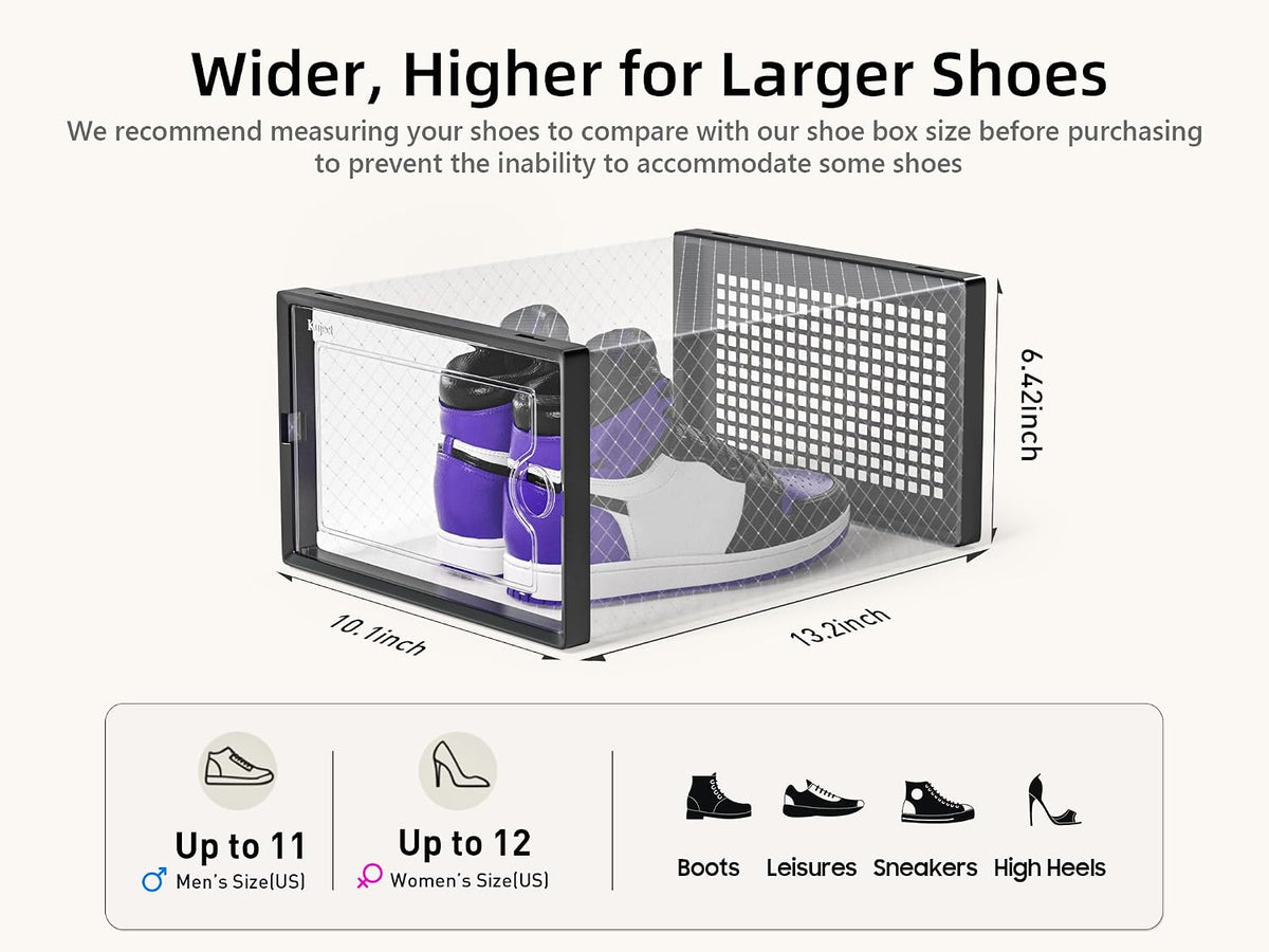 dustproof buckle closure and waterproof material for full sneaker protection