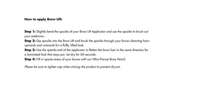 e.l.f. Brow Lift Clear Eyebrow Wax – Self-Care Brow Ritual for Nourished, Feathery Brows