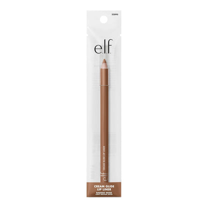e.l.f. Cream Glide Lip Liner – One Pencil for Liner and Lip Color, Minimalist Vanity Essential