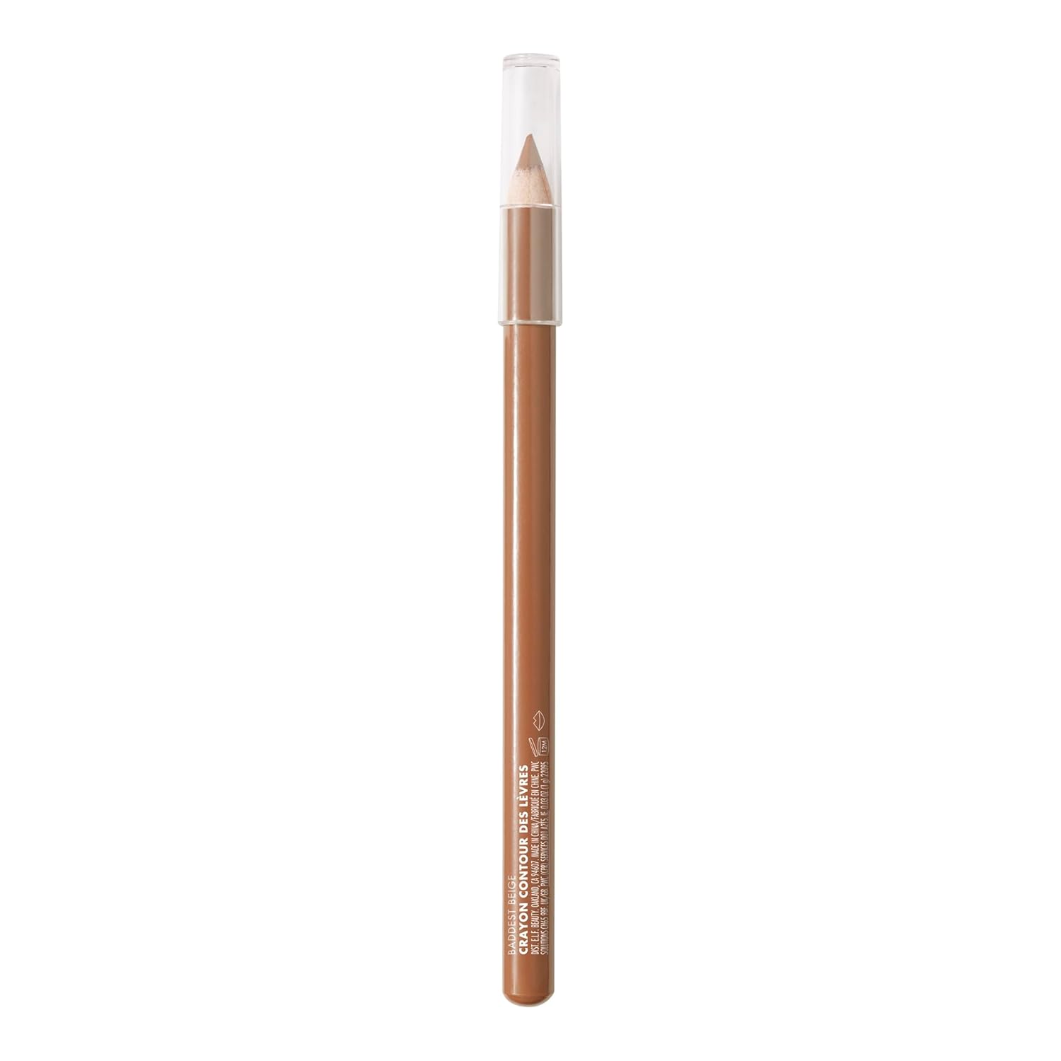 e.l.f. Cream Glide Lip Liner – One Pencil for Liner and Lip Color, Minimalist Vanity Essential