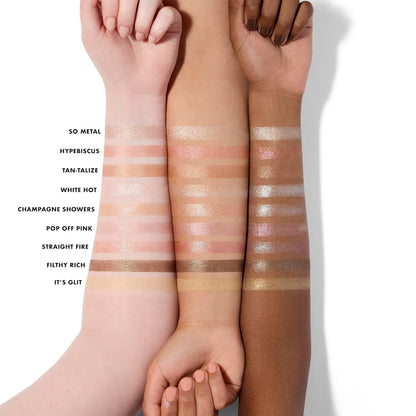 e.l.f. Fine As Fleck Glitter Eyeshadow – Gentle Non-Irritating Shimmer for Self-Care Glam Rituals