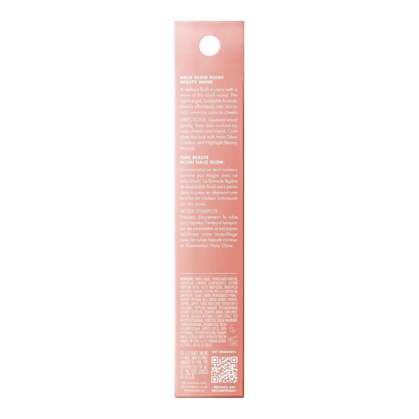 e.l.f. Halo Glow Blush Beauty Wand – Thoughtful Birthday Gift for Her in a Vegan Liquid Wand