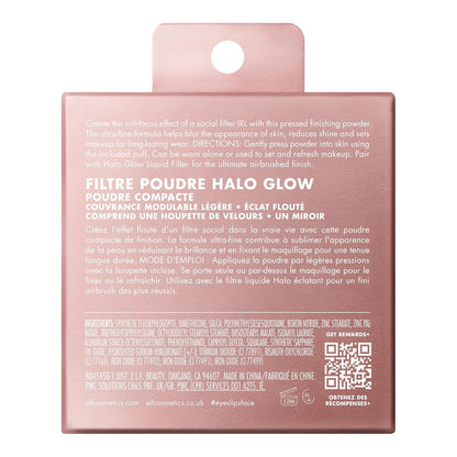 e.l.f. Halo Glow Powder Filter — Self-Care Vanity Ritual, Skin-Loving Vegan Setting Powder for Mindful Mornings