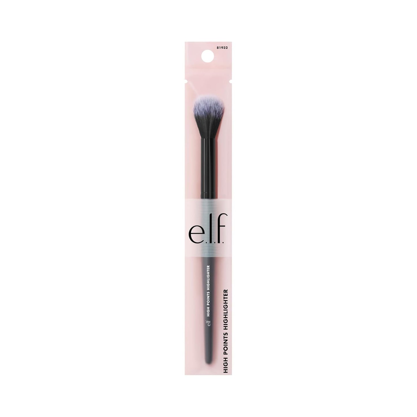 e.l.f. High Points Highlighter Brush – Thoughtful Birthday Gift for Her with Soft-Focus Glow Finish