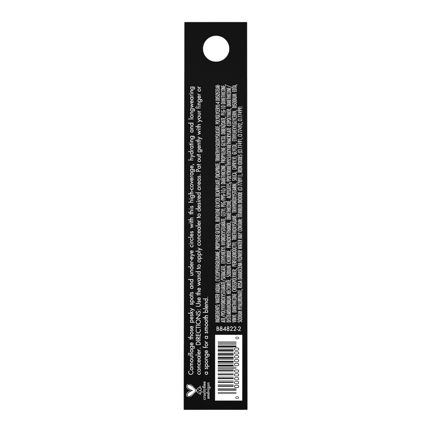 e.l.f. Hydrating Camo Concealer for Intentional Simplicity Routines, Hydrating and Crease-Proof