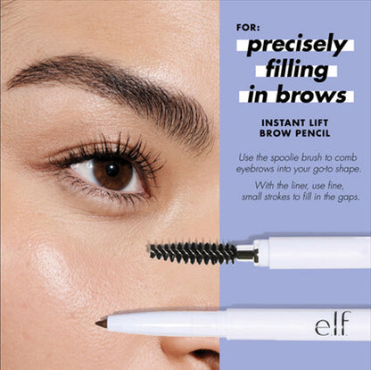 e.l.f. Instant Lift Brow Pencil – One-Tool Brow Pencil for the Capsule Makeup Collection
