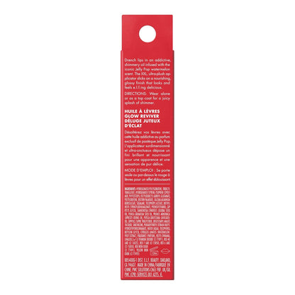 e.l.f. Jelly Pop Glow Reviver Lip Oil – Hydrating Self-Care Ritual for Bedtime, Watermelon-Infused Vegan Lip Treatment