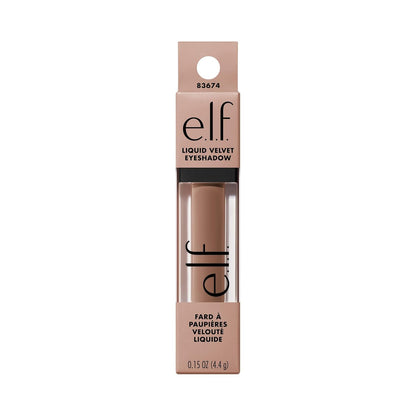 e.l.f. Liquid Velvet Eyeshadow – Gentle Clean-Formula Eye Color for the Self-Care Ritual, Vegan Liquid-to-Powder