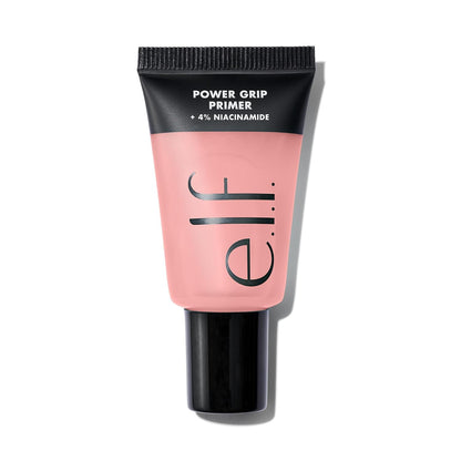 e.l.f. Power Grip Primer + 4% Niacinamide Mini – Clear, No-Clutter Primer for a Streamlined Vanity Counter