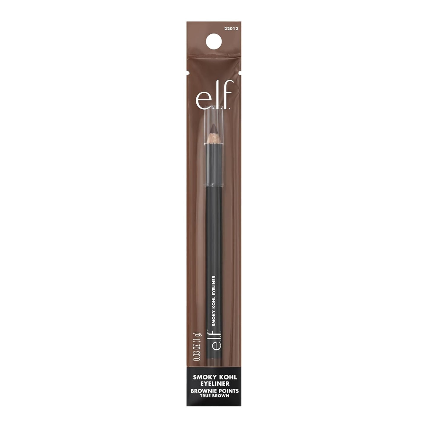 e.l.f. Smoky Kohl Eyeliner – Gentle Everyday Eye Makeup for Sensitive Eyes, Self-Care Ritual