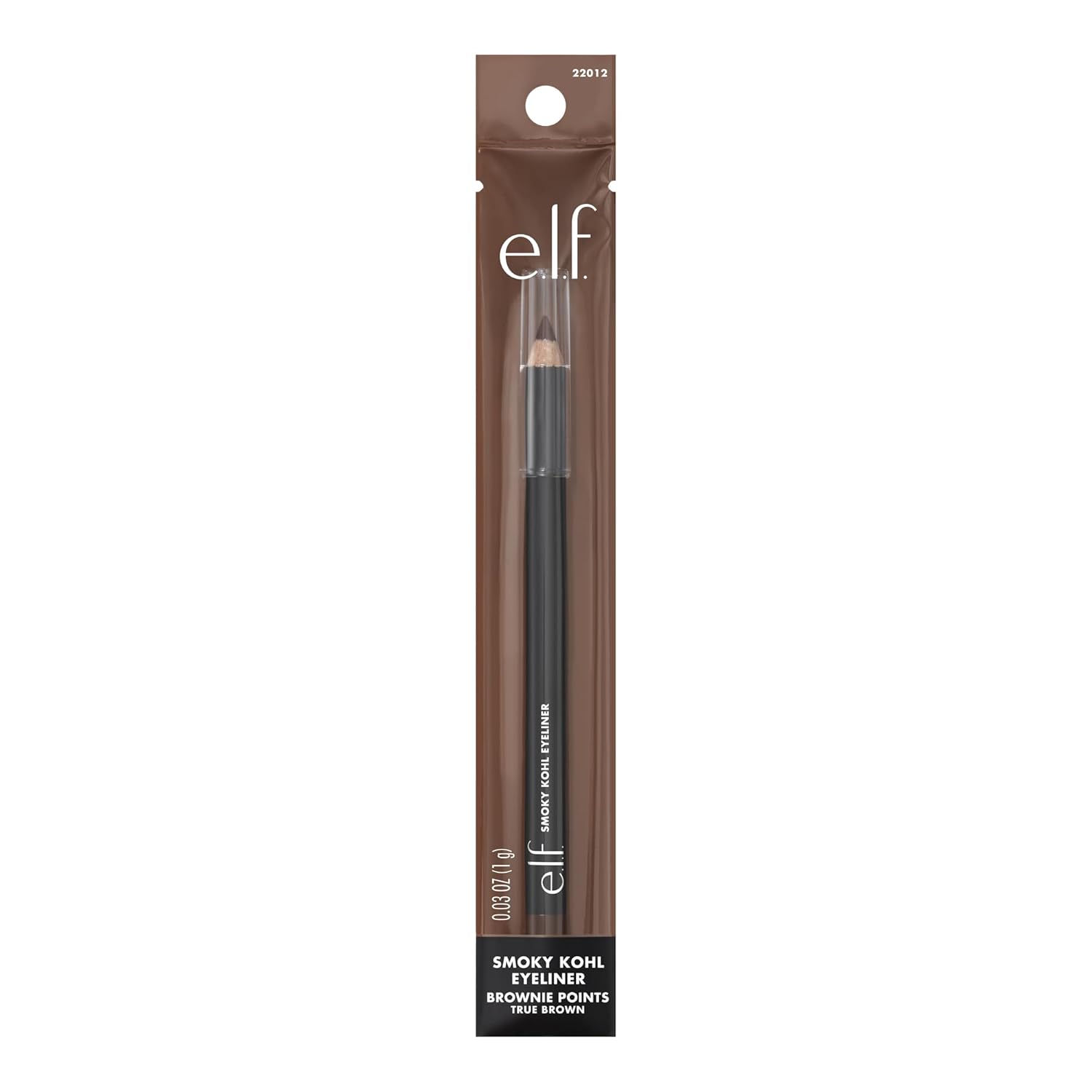 e.l.f. Smoky Kohl Eyeliner – Gentle Everyday Eye Makeup for Sensitive Eyes, Self-Care Ritual