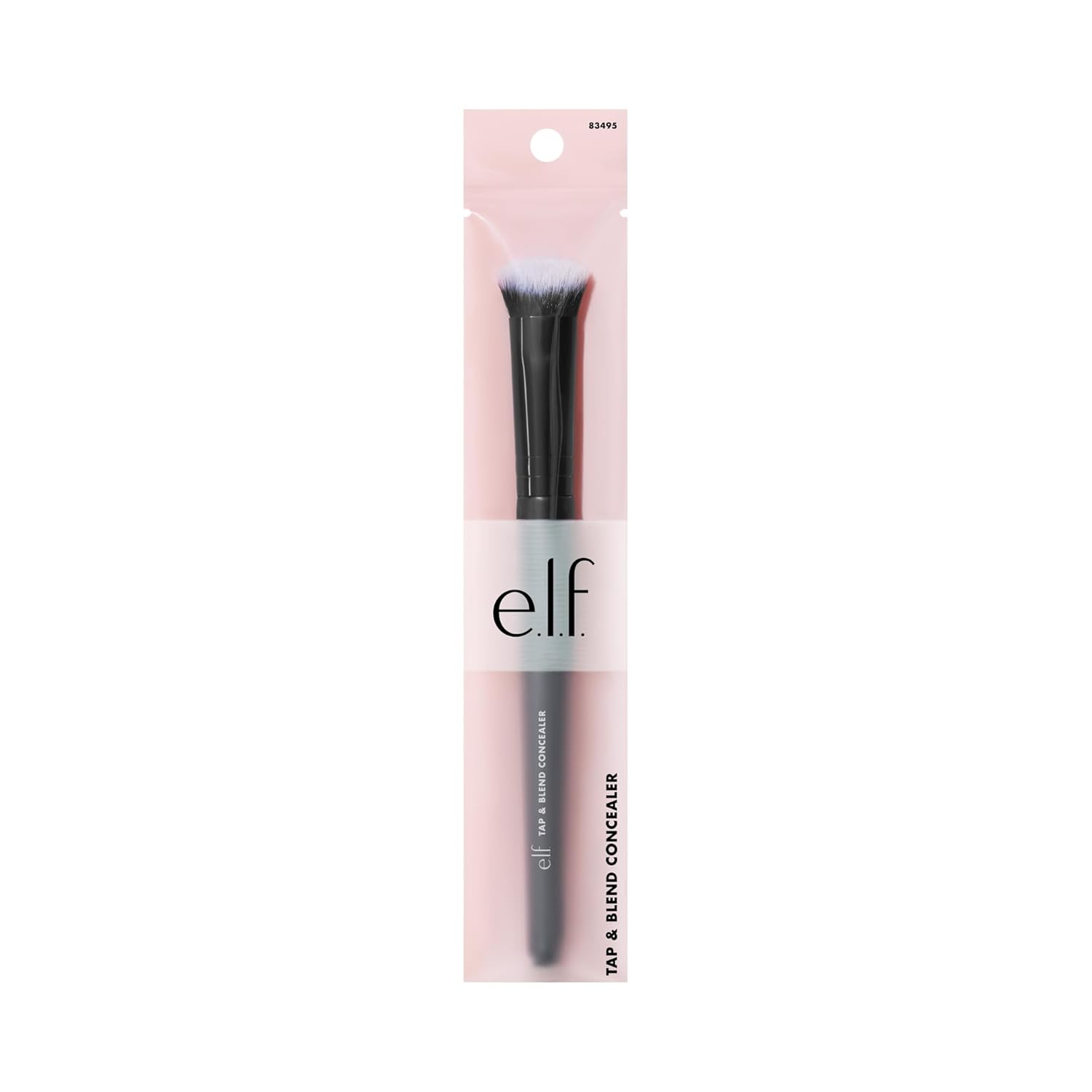 e.l.f. Tap & Blend Concealer Brush – Mindful Self-Care Tool for Evening Beauty Rituals, Soft Bristles