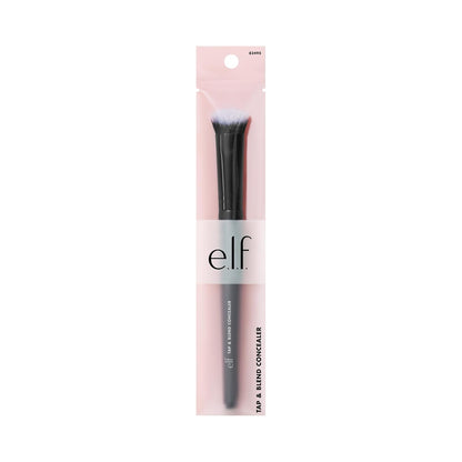e.l.f. Tap & Blend Concealer Brush – Mindful Self-Care Tool for Evening Beauty Rituals, Soft Bristles