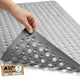 35" x 16" (Rectangular) - Gray (Opaque) - 1