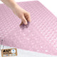 35" x 16" (Rectangular) - Light Pink (Translucent) - 1