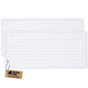 35" x 16" (Rectangular) - White (Opaque) - 2