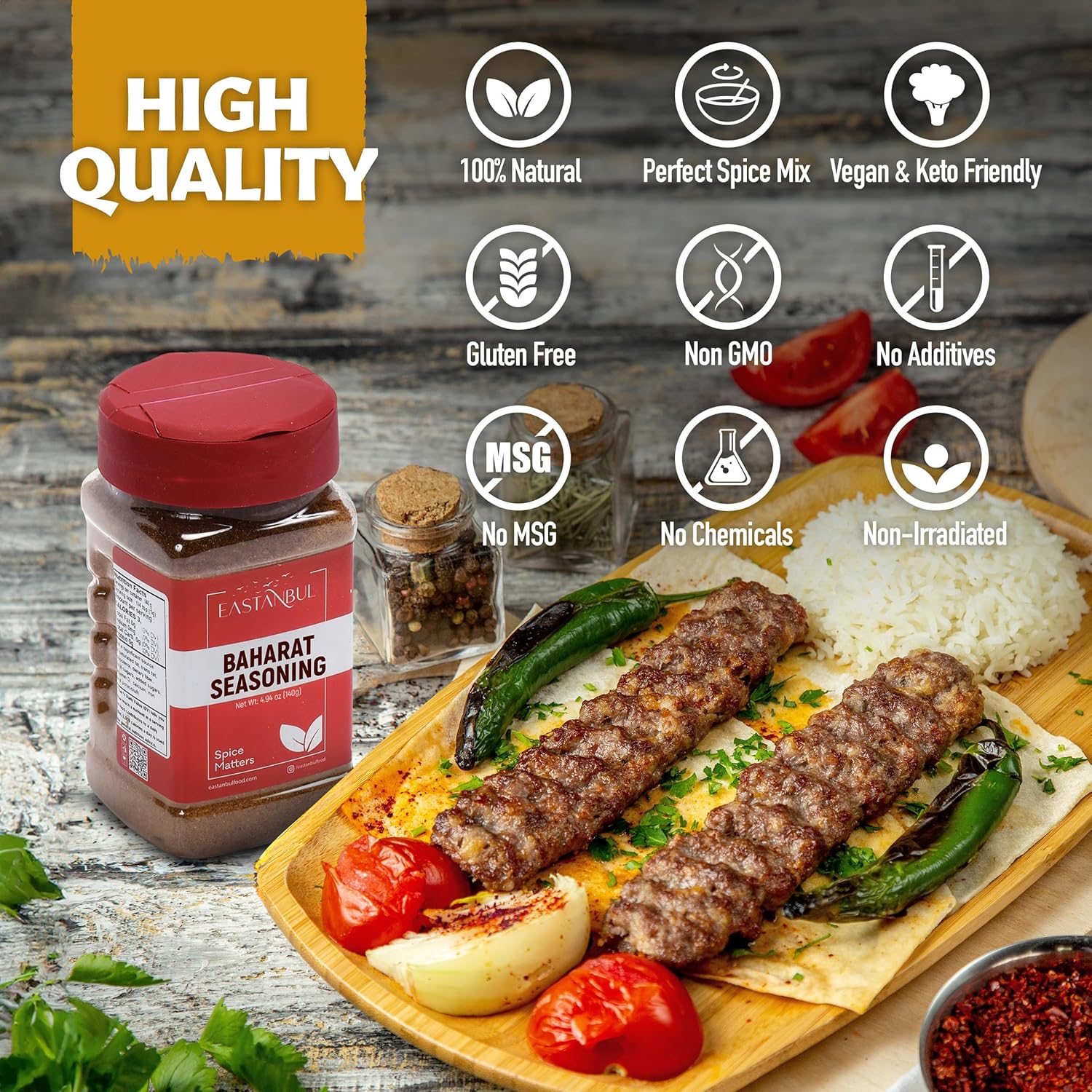 Eastanbul Baharat Spice Mix – Streamlined Pantry Staple for Intentional Home Cooking