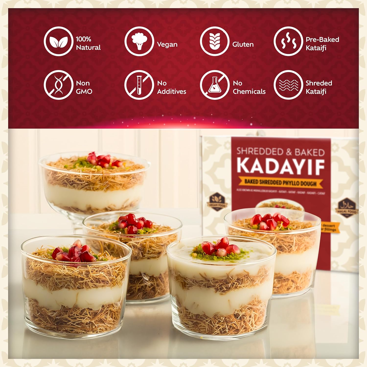 Eastanbul Baked Kadayif Pastry – Thoughtful Foodie Gift for Dessert Lovers Exploring Turkish and Middle Eastern Recipes