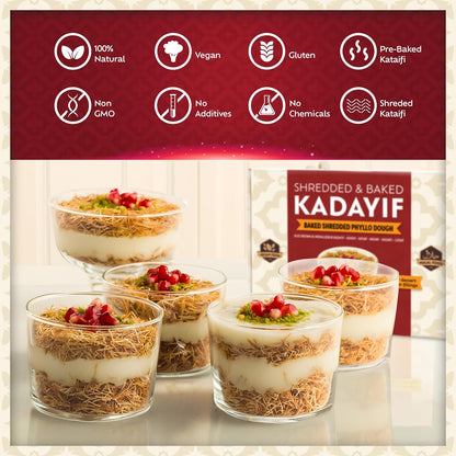 Eastanbul Baked Kadayif Pastry – Thoughtful Foodie Gift for Dessert Lovers Exploring Turkish and Middle Eastern Recipes