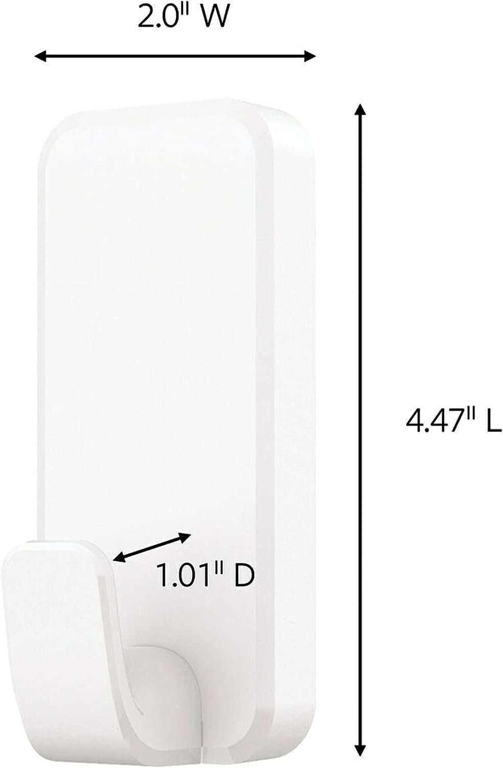 easy clean removal by pulling strips straight down, preventing wall and surface damage