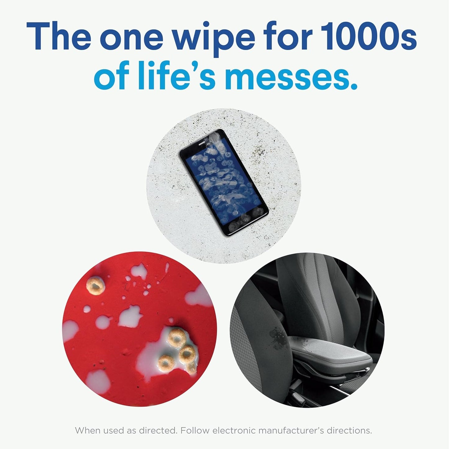 easy-pull flip-top lid for single-handed, one-wipe-at-a-time dispensing