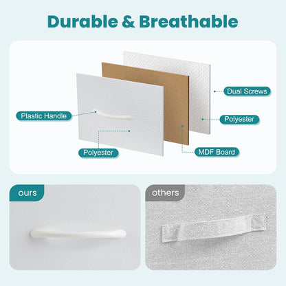 easy-pull smooth drawer handles for effortless access