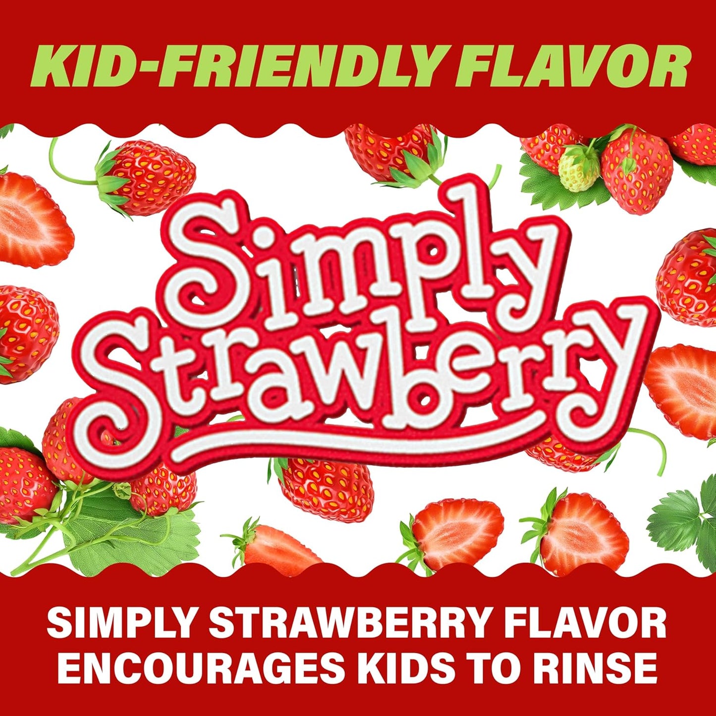 easy-squeeze kid-friendly dosing cap with included measuring cup for accurate portion control