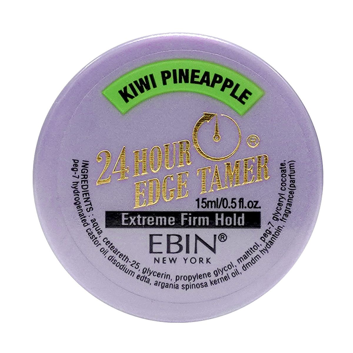 EBIN NEW YORK 24 Hour Edge Tamer Refresh (0.5oz/ 15ml, Kiwi Pineapple)