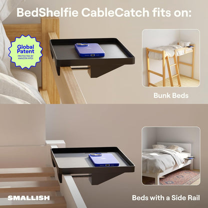 eco-hard recyclable plastic construction with matte black or white finish