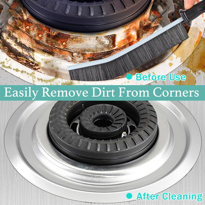 ECOZAY Crevice Cleaning Brush – Weather-Ready Set for Patio Tiles and Outdoor Kitchen Grout