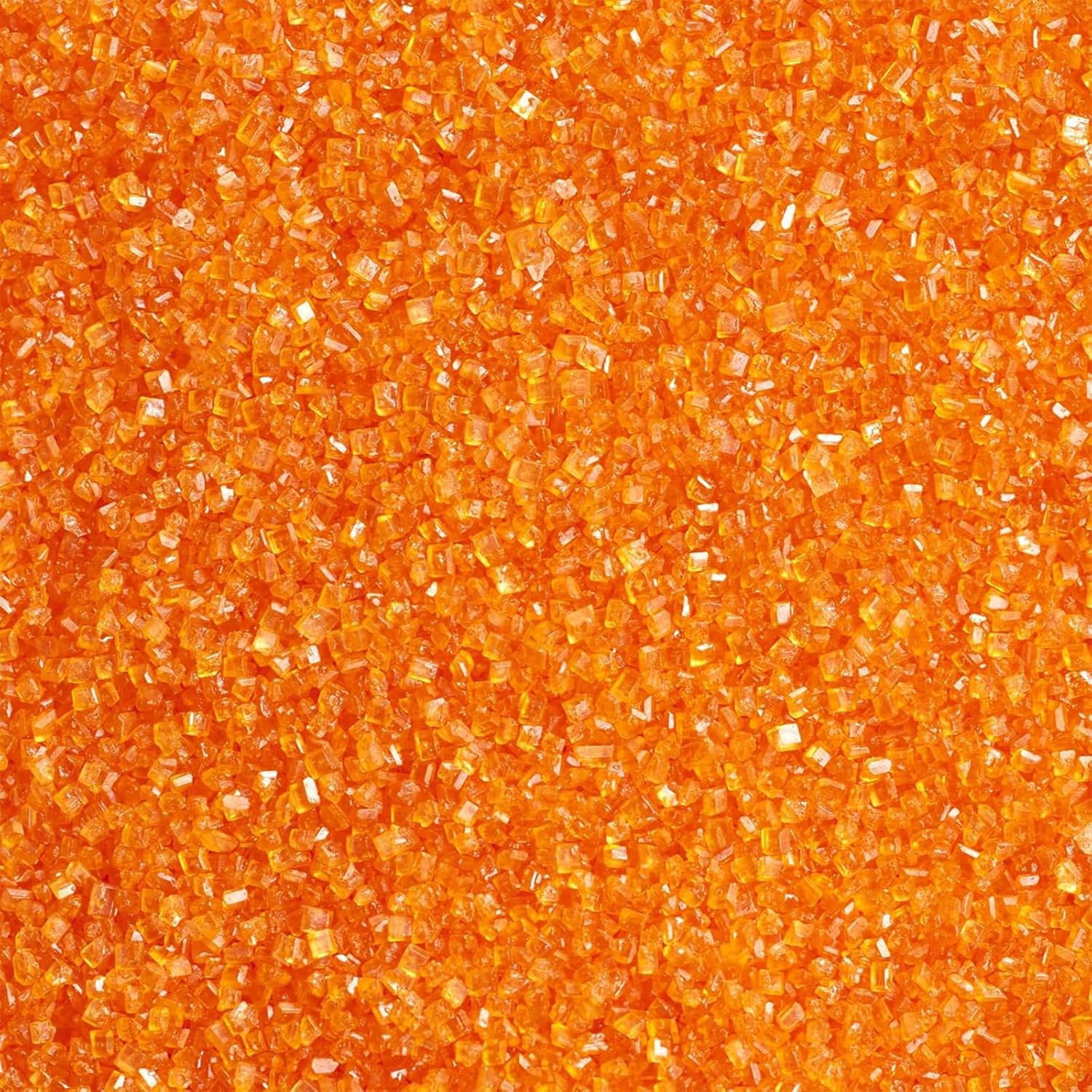 edible food-safe sugar crystals designed not to melt when applied after baking