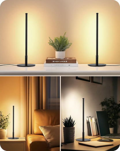 EDISHINE Modern LED Table Lamp – Stylish Bedroom Decor Piece for Nightstands
