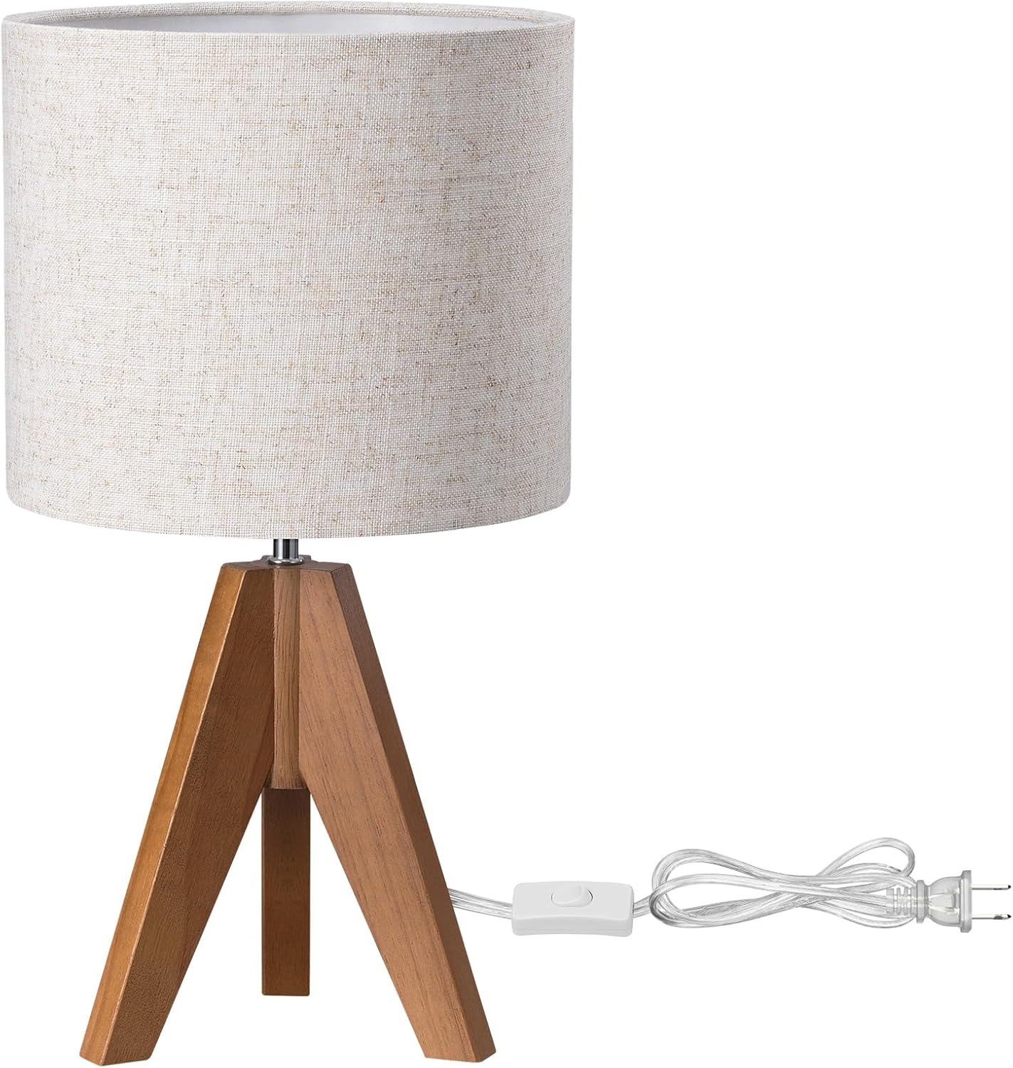 EDISHINE Tripod Table Lamp – Flameless Soft Glow Night Light for Nurseries and Pet Homes