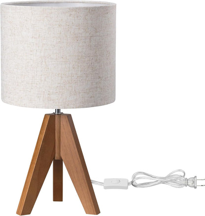 EDISHINE Tripod Table Lamp – Flameless Soft Glow Night Light for Nurseries and Pet Homes
