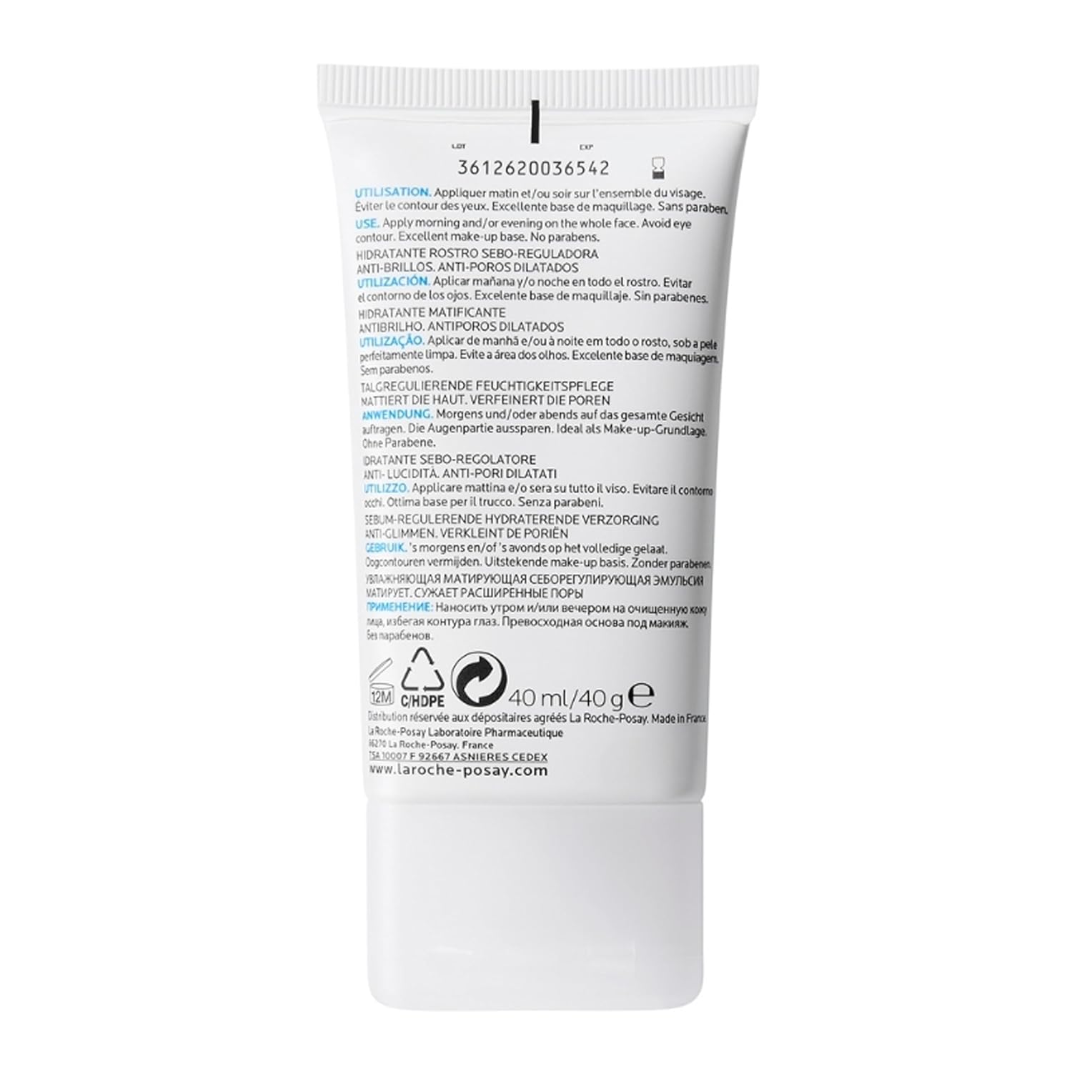 Effaclar Mat Oil-Control Moisturizer – Stay-Matte Skincare for All-Day Productivity