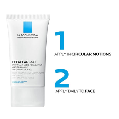 Effaclar Mat Oil-Control Moisturizer – Stay-Matte Skincare for All-Day Productivity