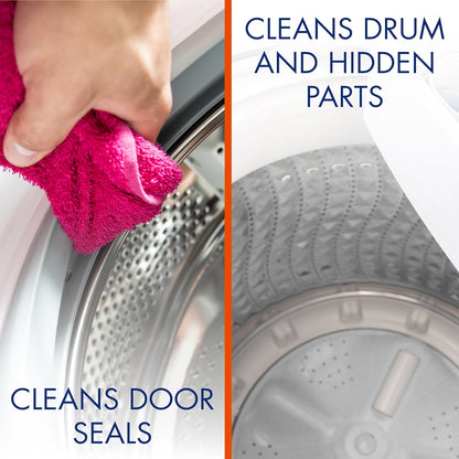 effective on door seals, gaskets, and detergent drawers in addition to the drum