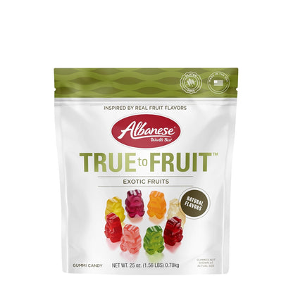 eight natural exotic fruit flavors including alphonso mango, asian pear, black currant, blood orange, crimson cranberry, fuji apple, queen pineapple, and rubus raspberry