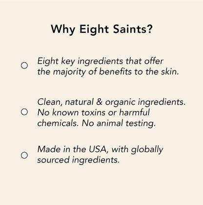 Eight Saints Tide & True Peptide Eye Serum for Birthday Gift for Her, Cooling Under-Eye Roller for Puffiness and Fine Lines