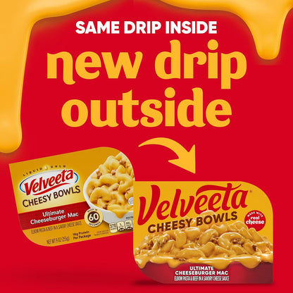 elbow pasta base with creamy real cheese sauce