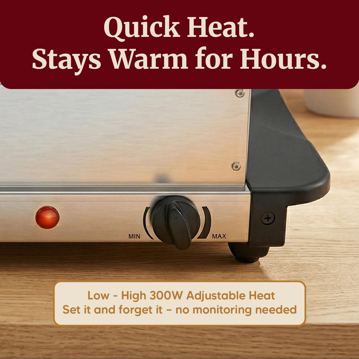 Elite Gourmet EWM-6171 3-Tray Food Warmer – High-End Catering-Grade Buffet Server for the Discerning Home Host