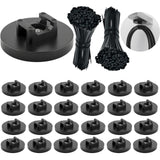 Magnetic Cable Management Kit – Useful Stocking Stuffer for Network Installers, Reusable 225-Piece Gift Set