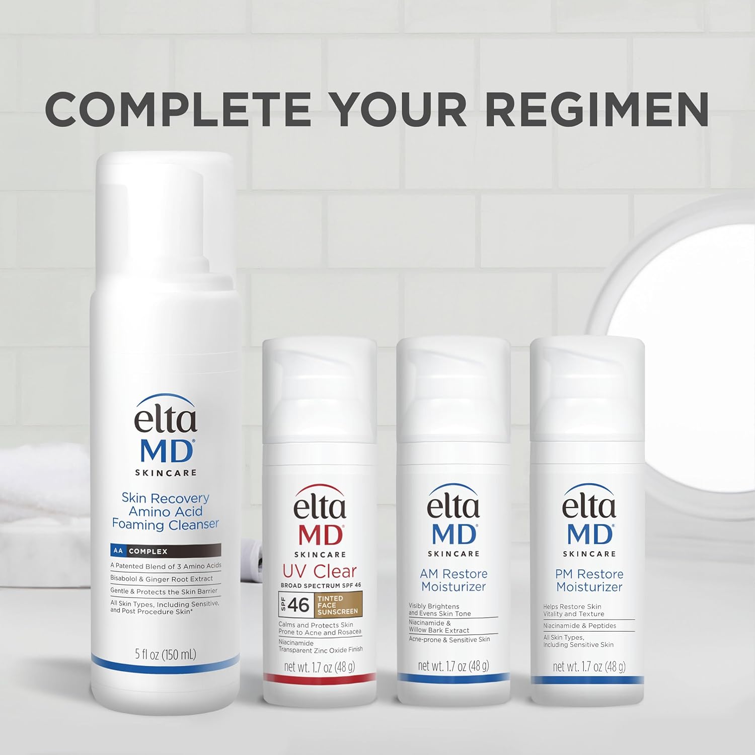 EltaMD AM Restore Hydrating Facial Cream – Perfect Skincare Gift for Sensitive Skin