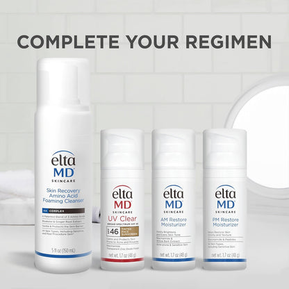 EltaMD AM Restore Hydrating Facial Cream – Perfect Skincare Gift for Sensitive Skin