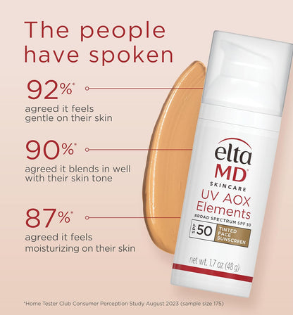 EltaMD Luxury Mineral Tinted Sunscreen SPF 50 – Elevated Daily Skincare with Patented Formula